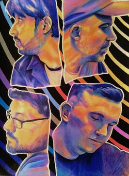 Fanart of the band Red Vox